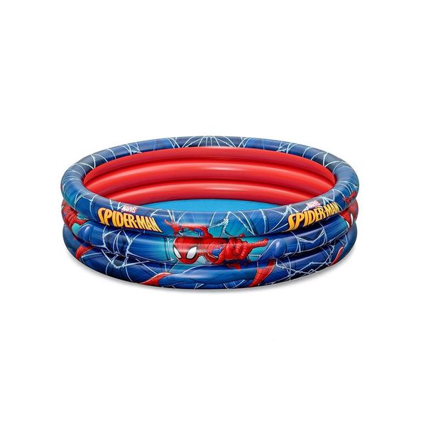 Piscina Inflável Infantil 200L 3 Aros Homem Aranha Bestway
