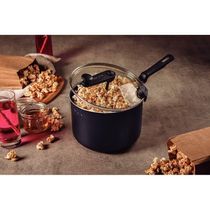 Pipoqueira Loreto Antiaderente Starflon 20cm 3,5l Tramontina Cor:preto Preto