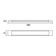 Luminária Led Blumenau Slim De Sobrepor 100cm 36w Bivolt 6500k Luz Branca