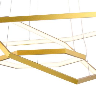 Lustre Pendente Skylight Sammy 4008 Led Bivolt Dourado