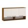 Armário Aéreo 120 Cm 3 Portas Nicho Inferior Modena Luciane Moveis