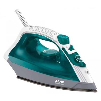 Ferro A Vapor Elétrico Steamgliss 1200w Base Antiaderente Fv1920 Arno Verde 220v 220V