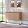 Buffet Estilo Industrial 3 Portas Europa - Montana Dourado Montana Dourado