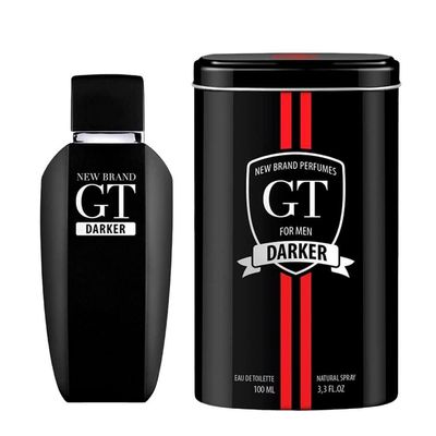 New Brand Prestige Gt For Men Darker Eau De Toilette - Perfume Masculino 100ml