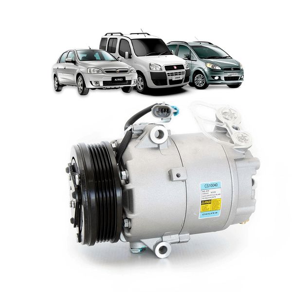 Compressor Delphi Chevrolet Corsa/Idea / Fiat Palio/Siena - CS10040