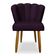 Cadeira Para Mesa De Jantar Flor Moderna Balaqui Decor Roxo