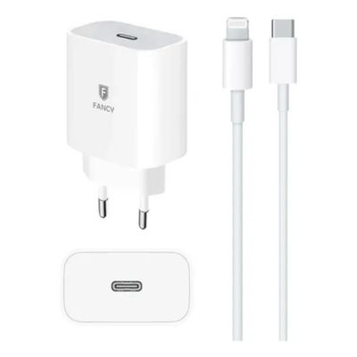Carregador Lightning Fonte Usb C 20W