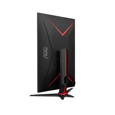 Monitor Gamer Widescreen VA 27 AOC 1920 x 1080 FHD 27G2S/BK Entrada HDMI e VGA Preto e Vermelho / Bivolt