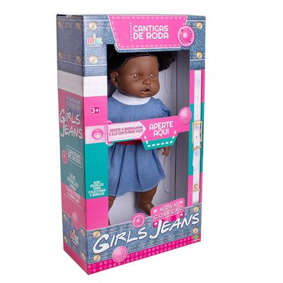 Boneca Girls Jeans Cantigas Milk