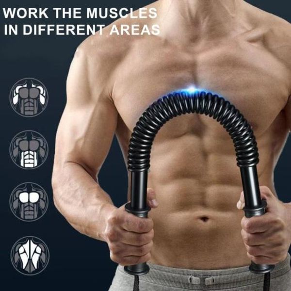 Power Twister Reforçado com Cabo Antiderrapante para Exercícios de Braço P