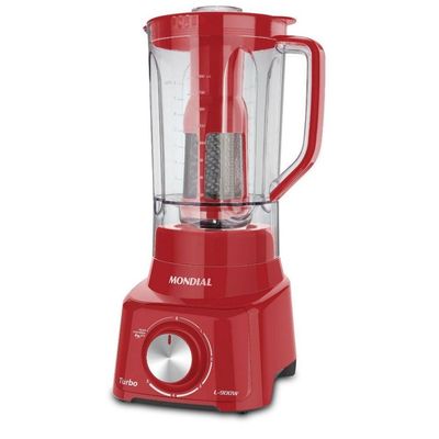 Liquidificador Mondial Turbo Full Red L-900w Vermelho 220v 220V
