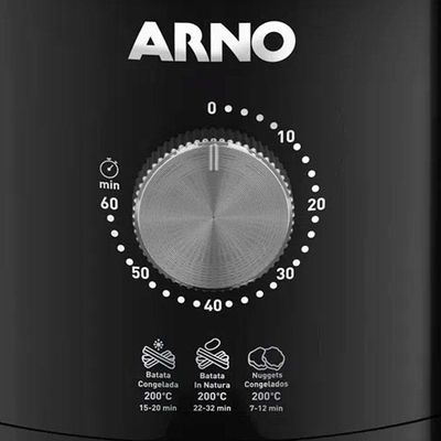 Fritadeira Sem óleo Arno Airfry Ultra 4,2L Ufrp Preto 110v