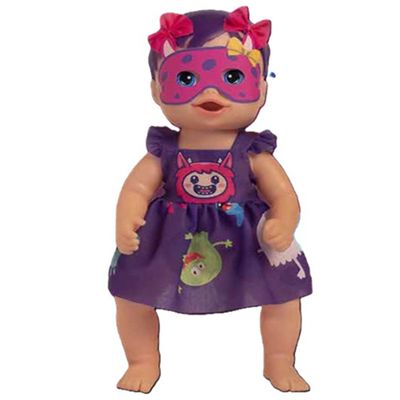 Boneca Pin Pin Monster Menina C/ Massinha e Acessórios  Anjo