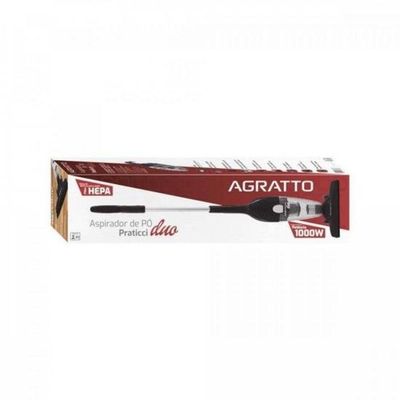 Aspirador De Pó Vertical 1000w 127v Duo As Agratto 110V