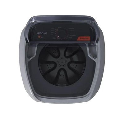 Lavadora De Roupas Semiautomática Premium 15 Kg Silver Wanke 127V