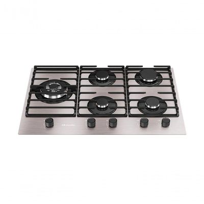 Fogão Cooktop 5 Bocas Ultra Chama MCG5BL Grade Dupla Mesa De Alumínio Mueller Bivolt