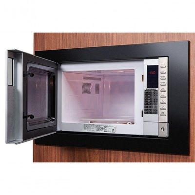 Micro-ondas Fischer Fit Line Embutir 25L Moldura Preto 127V