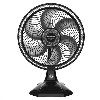 Ventilador De Mesa Britânia 3 Velocidades 40cm Bvt400 Preto 127 V