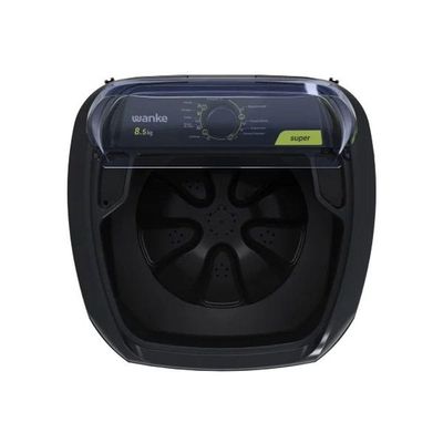 Lavadora De Roupas Semiautomática Super 8,5 Kg Preta Wanke 220V