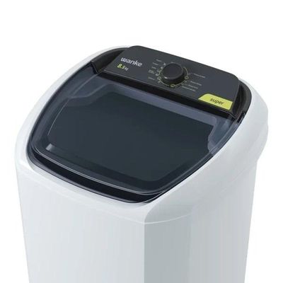 Lavadora De Roupas Semiautomática Super 8,5 Kg Branca Wanke 127V