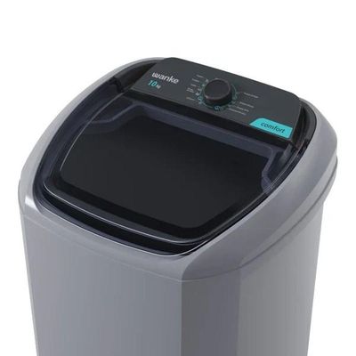 Lavadora De Roupas Semiautomática Comfort 10 Kg Silver Wanke 220V