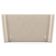 Cabeceira Cama Box Queen 160cm Nilo P05 Veludo Bege - Lyam Decor
