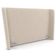 Cabeceira Cama Box Queen 160cm Nilo P05 Veludo Bege - Lyam Decor