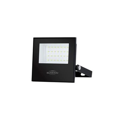 Refletor Blumenau Led Play 30w Preto Bivolt Luz Verde