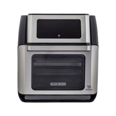 Fritadeira Air Fryer Black Decker 12 Litros AFO12G Preto E Inox 220v