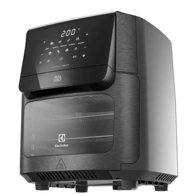 Fritadeira Air Fryer Electrolux Oven 5 Em 1 12L 1700w Eaf90 5211aabr408 Grafite 110V