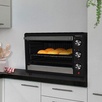 Forno Elétrico De Bancada 50 Litros Fogatti Black I50 Preto 110v