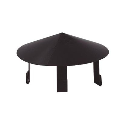 Lareira De Canto Grande C Kit Instalação Preto Fornos Pinhal