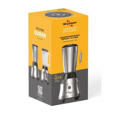 Liquidificador 1,5l Copo Inox Alta Rot 900w 220v Li1,5 Skymsen 474339