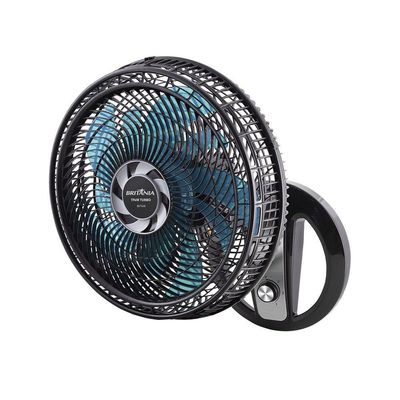 Ventilador 2 Em 1 Mesa Parede Britânia 40cm BVT491 Maxx Force Preto 220V