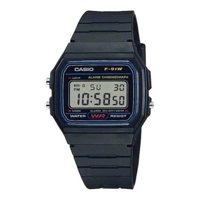 Relógio Casio Masculino Ref: F-91w-1dg Vintage Digital