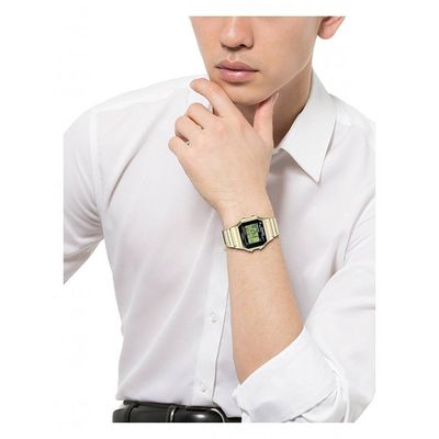 Relógio Timex Masculino Ref: T78677 Vintage Classic Digital Golden Mola