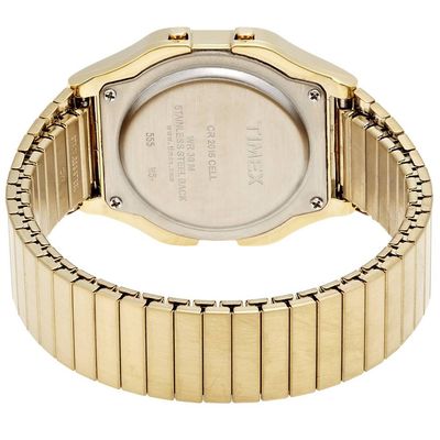 Relógio Timex Masculino Ref: T78677 Vintage Classic Digital Golden Mola