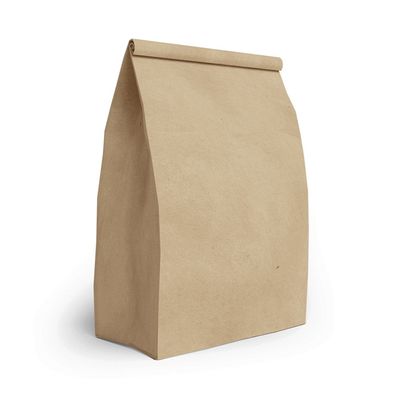 Saco Kraft Zagarollo para Delivery 24x10,5x33cm com 10 Unidades