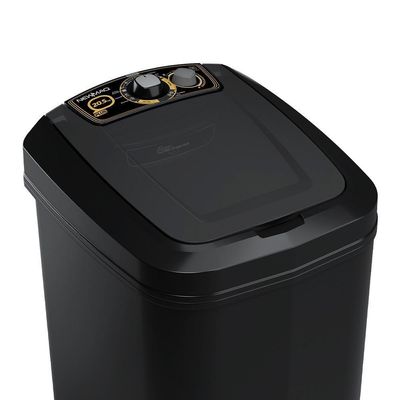 Tanquinho Newmaq New Plus 20,5kg Semiautomático Preto