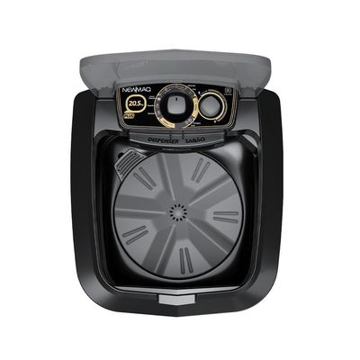Tanquinho Newmaq New Plus 20,5kg Semiautomático Preto