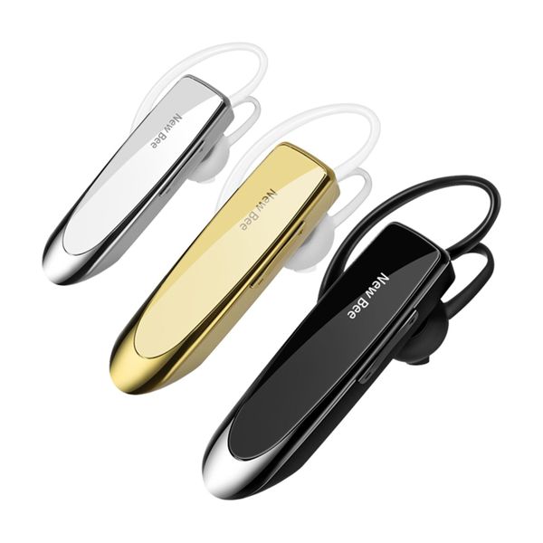 Fone de Ouvido Bluetooth Sem Fio NEW BEE com Cancelamento de Ruído preto