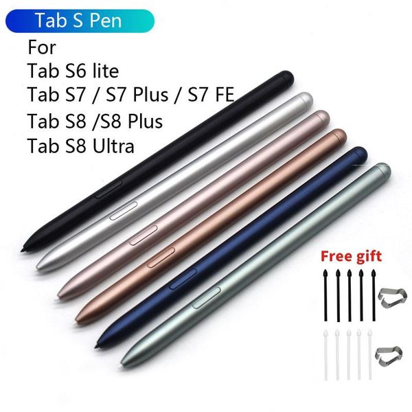 Caneta Stylus S Pen para Tablets Samsung Tab S6 Lite S7FE S7 S8 verde