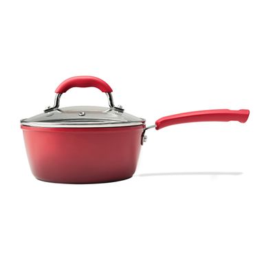 Conjunto De Panelas 5pçs Ceramic Life Select Vermelho Brinox