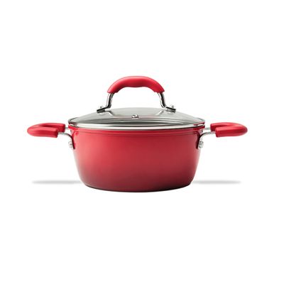 Conjunto De Panelas 5pçs Ceramic Life Select Vermelho Brinox