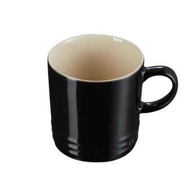 CANECA LE CREUSET CHÁ 350ML BLACK ONYX 70302351400002