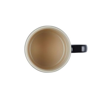 CANECA LE CREUSET CHÁ 350ML BLACK ONYX 70302351400002