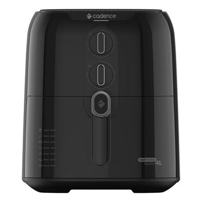 Fritadeira Sem Óleo 4L Cadence Cook Fryer Preto 127V