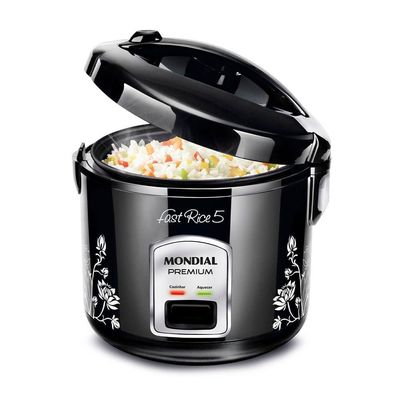 Panela Elétrica Mondial Fast Rice 5 Premium Npe-08-5x 220v-preto 220V