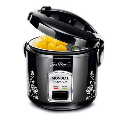 Panela Elétrica Mondial Fast Rice 5 Premium Npe-08-5x 220v-preto 220V