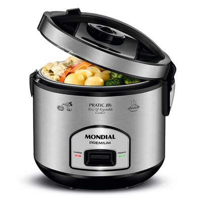 Panela Elétrica Mondial Pratic 10i Pe-42-10x -220v-preto 220V